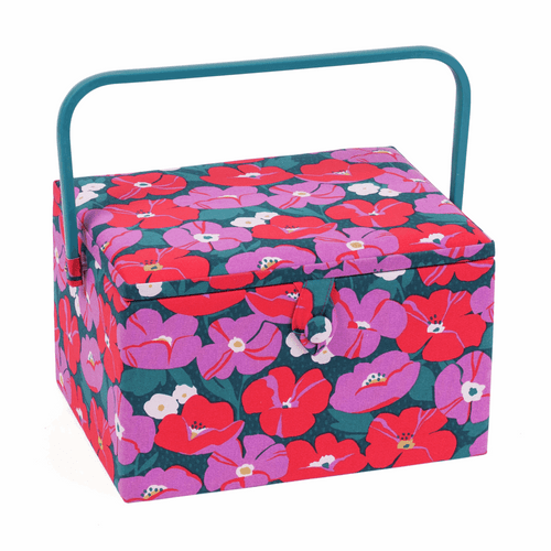 Large Sewing Box : Modern Floral
