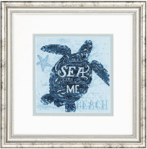 Sea Turtle Counted Cross Stitch Kit by Dimensions