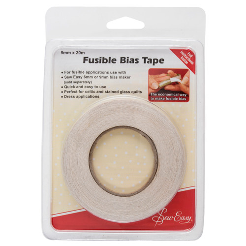 Fusible Bias Tape: 20m x 5mm