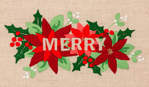 "Merry" Embroidery Kit by Anchor