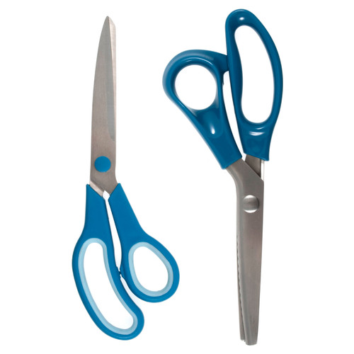 Scissor Set: Dressmaking & Pinking Shears: 2 Piece