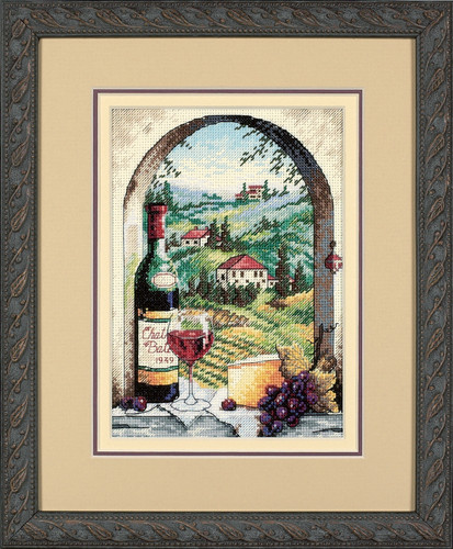 Dreaming of Tuscany Counted Cross Stitch Kit By Dimensions