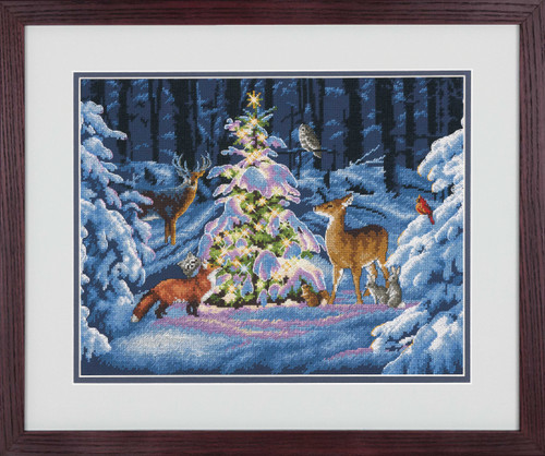 Woodland Glow Counted Cross Stitch Kit by Dimensions