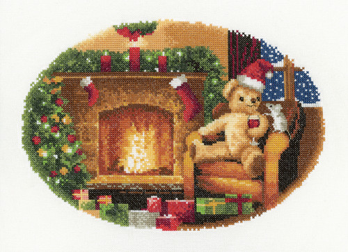 The Night Before Christmas Cross Stitch Kit by John Clayton