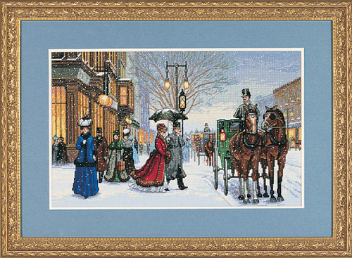 Alan Maleys Gracious Era Counted Cross Stitch Kit: The Gold Collection by Dimensions