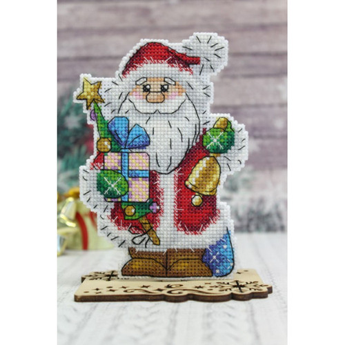 Holiday Guest Counted Cross Stitch Kit On Plastic Canvas By MP Studia