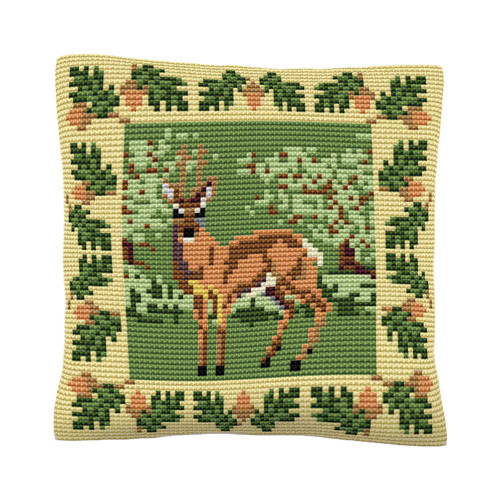 Roe Deer Cushion Tapestry Kit By Brigantia