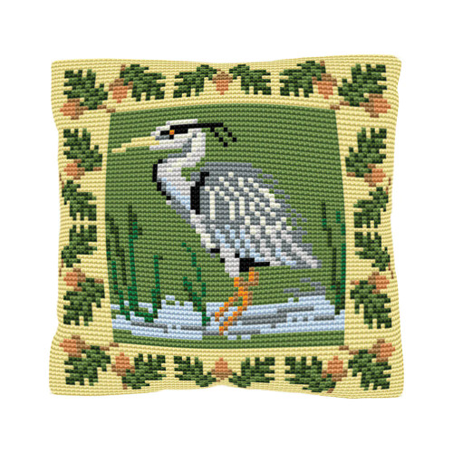 Heron Cushion Tapestry Kit By Brigantia