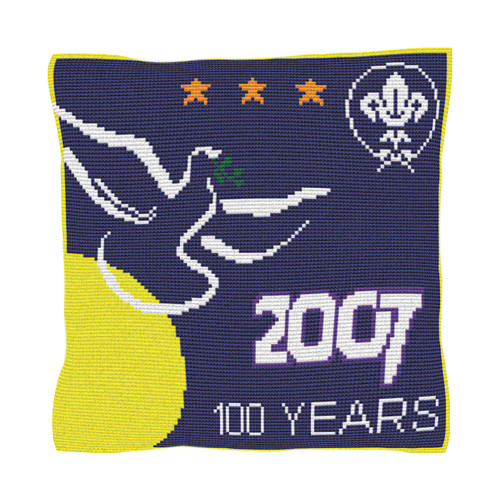 Scouting Centenary Cushion Tapestry Kit By Brigantia