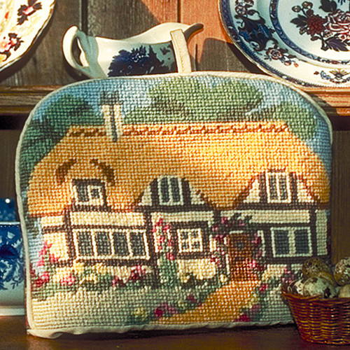 Cottage Tea Cosy Tapestry Kit By Brigantia