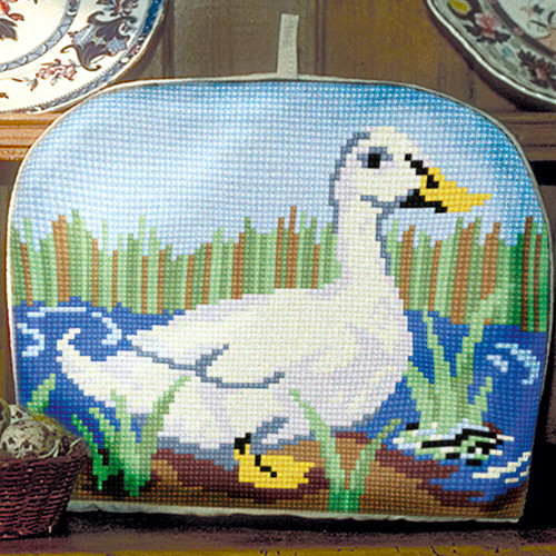 Farmyard Duck Tea Cosy Tapestry Kit By Brigantia