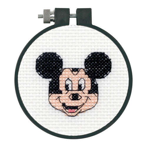 Mickey Mouse Learn-a-Craft: Counted Cross Stitch Kit by Dimensions