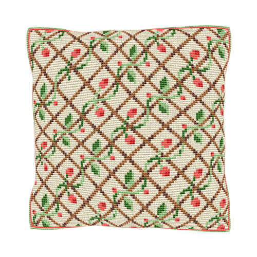 Rosetta Cushion Tapestry Kit By Briganita