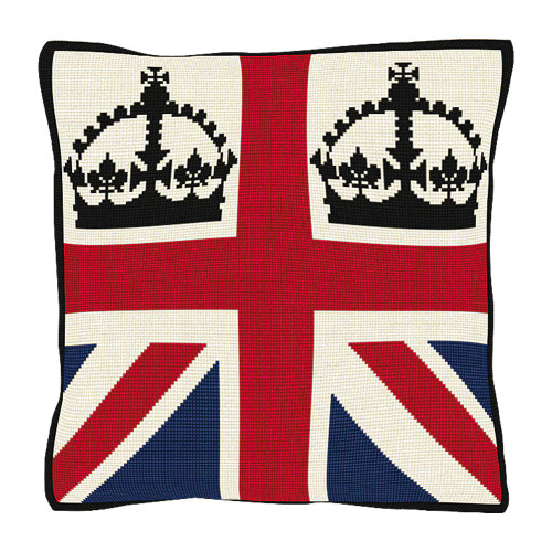 United Kingdom Cushion Tapestry Kit By Brigantia