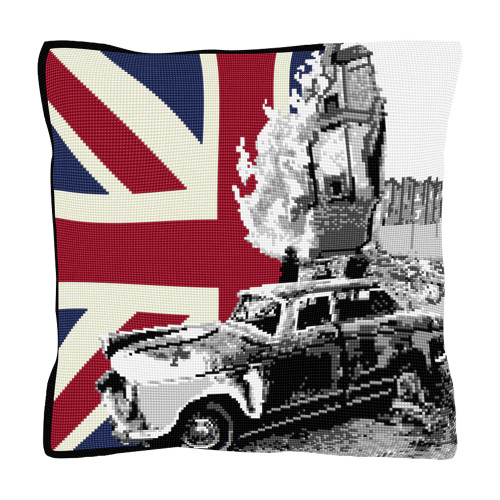 Brixton Cushion Tapestry Kit By Brigantia