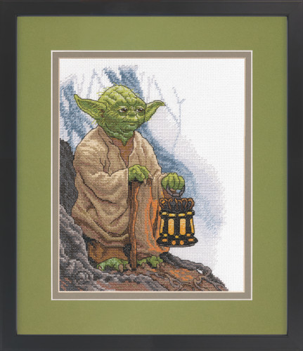 Yoda Counted Cross Stitch Kit by Dimensions