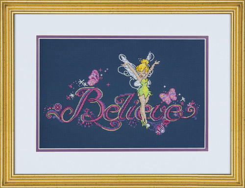 Believe (Tink) Counted Cross Stitch Kit by Dimensions