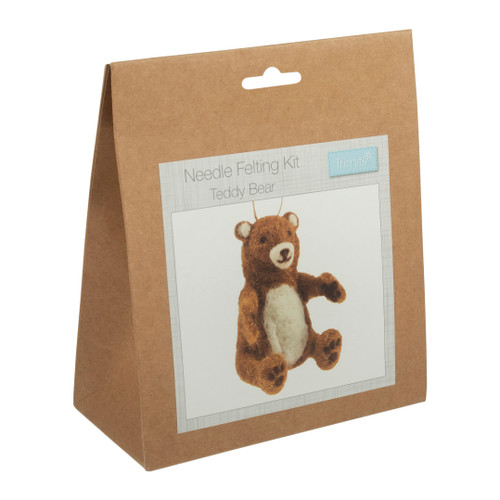 Needle Felting Kit: Teddy Bear