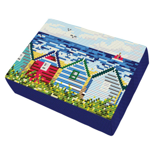 Beach Huts Kneeler Kit by Jacksons