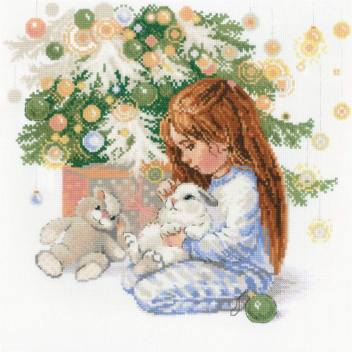 My Beloved Bunnies Counted Cross Stitch Kit By Riolis