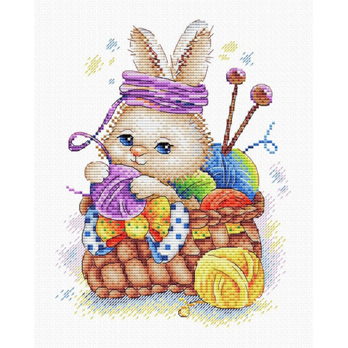 Rabbit Counted Cross Stitch Kit By MP Studia