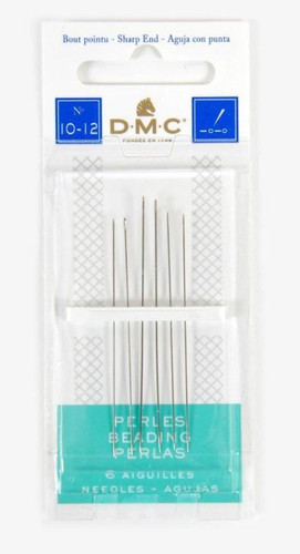DMC Beading Needles Size 10-12 pack of 4