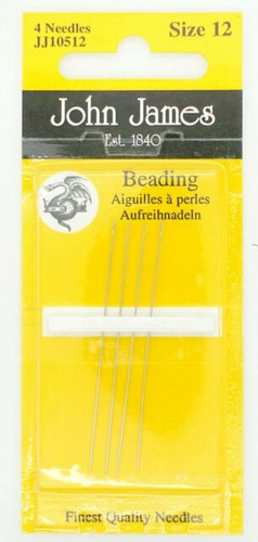 Pack of Beading Needles - Size 12