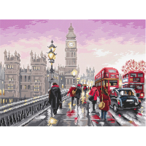 Westminster Bridge Counted Cross Stitch Kit By Letistitch