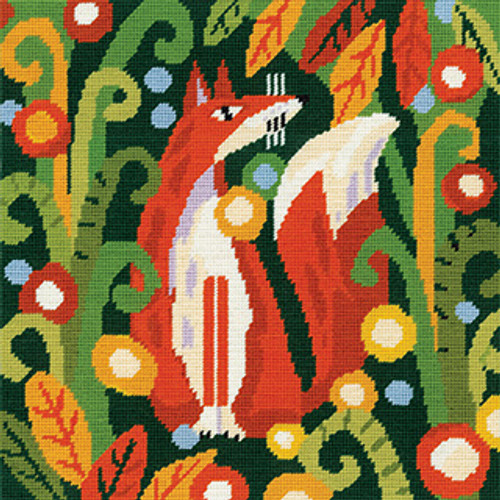 Fox Tapestry Kit by Karen Carter