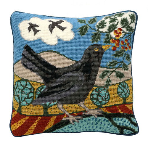 Blackbird Tapestry Kit by Cleopatra Needles