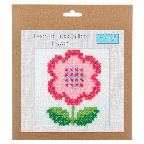 Flower Starter Cross Stitch Kit by Trimits