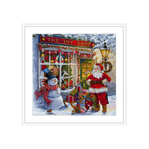 The Toy Shop Counted Cross Stitch Kit By Merejka
