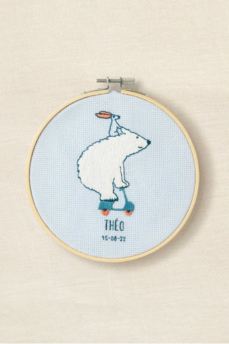 Polar Scoot Embroidery Kit by DMC