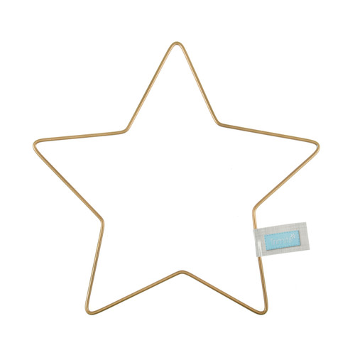 Craft Hoop: Wire: Star: 20cm: Gold by Trimits