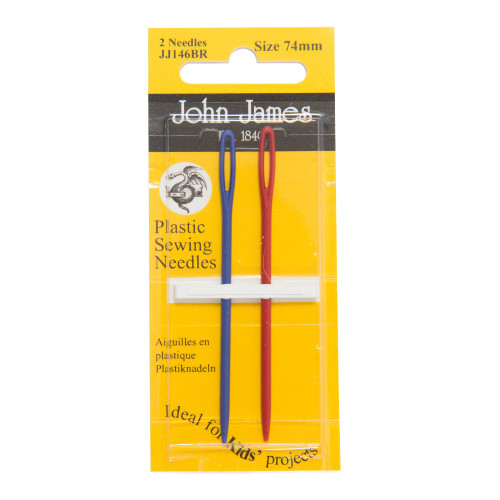 John James Two plastic Needles