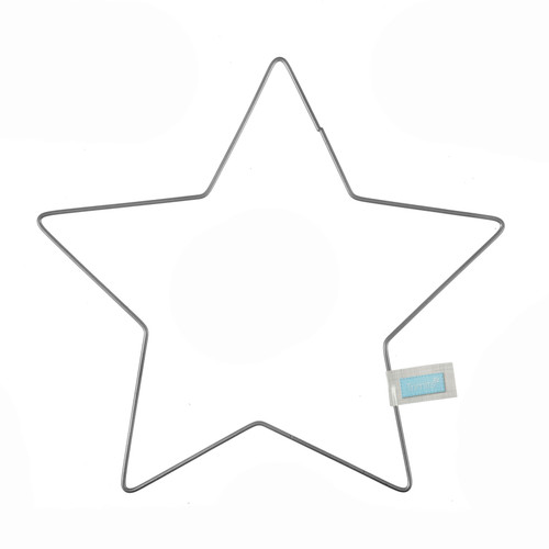 Craft Hoops: Wire: Star: 25cm: Silver by Trimits