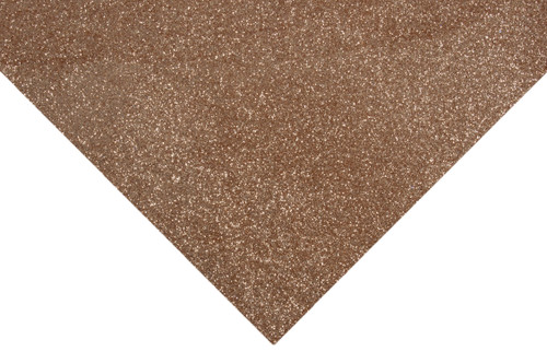 1 sheet of Rose Gold Glitter Felt 30 x 23cm by Trimits