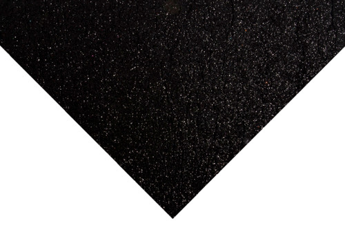 1 sheet of Black Glitter Felt 30 x 23cm by Trimits