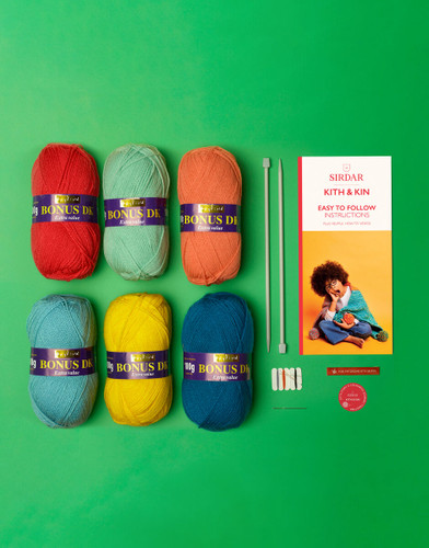 Cuddle Blanket Knitting Kit By DMC