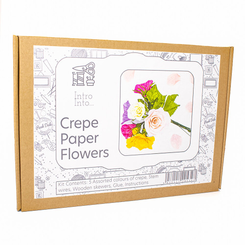 Intro Into Crepe Paper Flowers Kit By Peakdales
