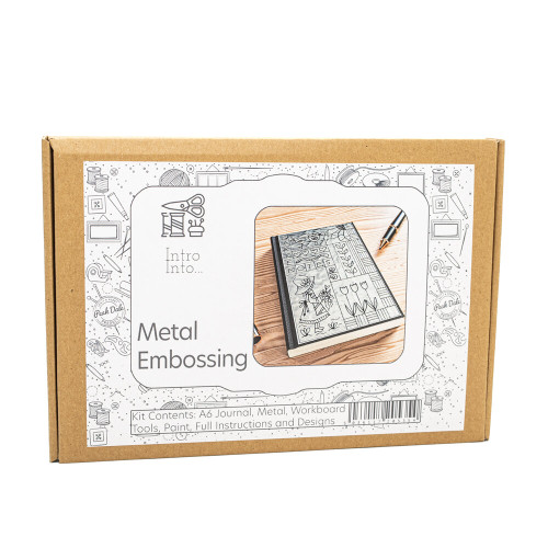 Intro Into Metal Embossed Journal Starter Kit by Peakdales