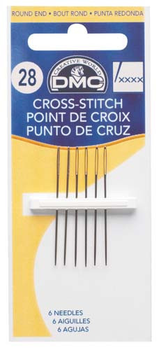 DMC CRoss Stitch Needles Size 22 pack of Six