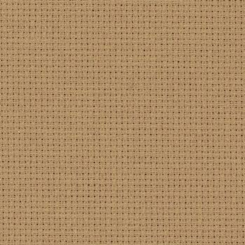 Zweigart  14 Count Aida  - Camel 300 - 48cm x 50cm