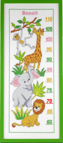 Jungle Charter Cross Stitch Kit by Pako