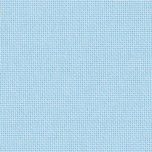 Light Blue - Zweigart 25 count Lugana Evenweave 68 x 48cm