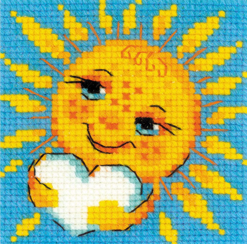 Sunshine Counted Cross Stitch Kit By Riolis