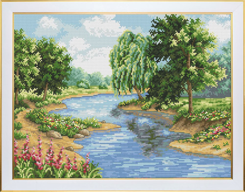Warmth of a Summer Day Counted Cross Stitch Kit By Riolis