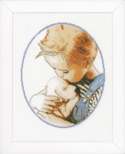 Best Friends Counted Cross Stitch Kit by Vervaco