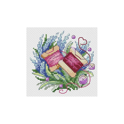 Handmade: Bobbins Counted Cross Stitch Kit By MP Studia