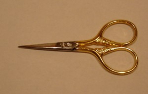 Gold Straight Scissors